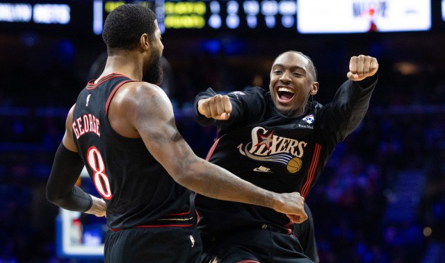 奇异果官方网站-安东尼：乔治是最强三当家吗？那76人将在季后赛极具威胁